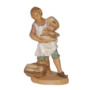 LUX MODEL BAKER EN PLASTIQUE EFFET BOIS H 10CM - Product Image 1