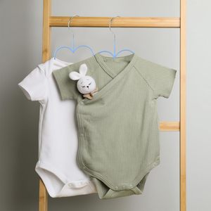 <span class=keywords><strong>Cintre</strong></span> en métal antidérapant en forme de <span class=keywords><strong>nuage</strong></span> brillant durable avec crochet en fil métallique pour enfants vêtements de bébé gain de place à un étage pour balcon - Product Image 5