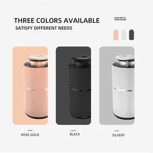 Luxury New Portable Car Wireless Usb Rechargeable Electric Mini Ultrasonic Essential Oil Nebulizer Waterless Aroma Diffuser
