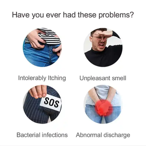 Desodorante íntimo con logotipo privado, lavado masculino para hombres, jabón líquido para pene sin químicos, Mousse de lavado Masculino - Product Image 3