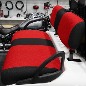 CIUBCAR EZGO YAMAHA Golf Cart Rear Seat <b>Covers</b> Fabric <b>Covers</b>-Direct From Manufacturer - Product Image 5