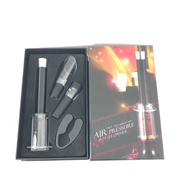 Набор открывалок с насосом высокого давления для вина, экологически чистый набор инструментов для снятия пробки в винных бутылках с иглой и аксессуарами для вина