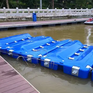 Ferry Guangzhou Kualitas Tinggi Floating Jet Ski Dock atau Platform Modular Kapal Putih Jet Sky