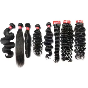 12a virgin unprocessed deep loose jerry curl curly hair weave weft bundle extension human raw malaysian virgin hair