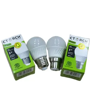 CTORCHP卸売カバー5W7W 9W 12W 15W 18W 24W A70E27B22ベースのLED電球天井電球