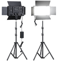 Lámpara de Panel LED de 40W al por Mayor de Fábrica, U600 U800, Portátil, Alimentada por USB, 3200-5600K, para Iluminación de Videos en Vivo de YouTube y TikTok
