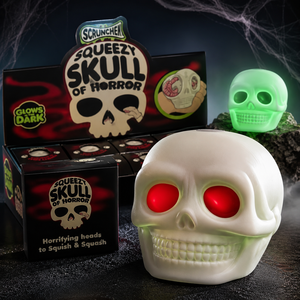Giocattolo Antistress Morbido a Forma di Teschio Luminoso al Buio, Giocattolo Squishy per Regali di Halloween - Product Image 3