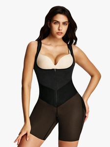 Fajas Colombianas Modellanti di Alta Qualità, Shapewear per Sollevamento Glutei, Controllo Pancia, <span class=keywords><strong>Post</strong></span>-Parto, con Cerniera all'Inguine - Product Image 1