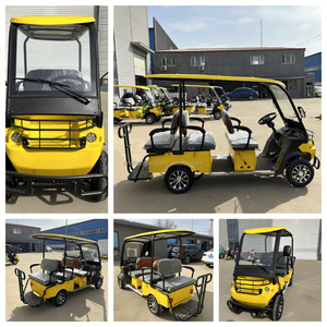 Mini vehículo turístico eléctrico de lujo de 6 plazas, autobús turístico vintage de alta calidad para lugares escénicos, carritos de golf inspirados en centros turísticos - Product Image 6