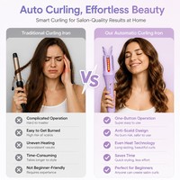 Fer à boucler automatique infrarouge professionnel Torlin, Rizador De Cabello PTC 220V 38W, boucleur de cheveux automatique multifonctionnel en céramique