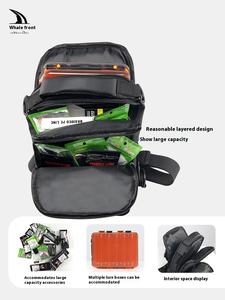 Bolsa de Pesca Multifuncional Personalizada, Impermeable, de Poliéster, con Correa de Hombro, para Guardar Cañas y Cebos - Product Image 3