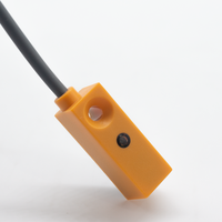 Capteur de proximité inductif carré compact BANGTOS, 3 fils, métal, IP67, portée 4 mm, sortie NPN NC 12V, boîtier PC