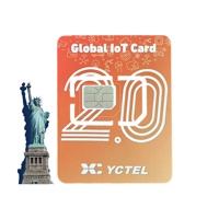 Tarjeta SIM Industrial IoT 4G LTE Cat-M1 para Cámaras de Seguridad, Plataforma de Gestión Remota de SIM, Actualizaciones OTA, Red de América del Norte