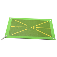 Mini tapis d'entraînement de golf avec logo personnalisé du fabricant Putting Green avec affichage de la trajectoire de la trajectoire de la balançoire Aides à l'entraînement de golf