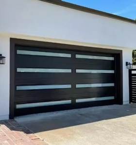 <span class=keywords><strong>ประตู</strong></span>โรงรถอะลูมิเนียม Prima Modern House ดีไซน์เรียบหรู สำหรับบ้านในเมือง ทาวน์เฮาส์ ผลิตตามสั่งจากโรงงาน - Product Image 1