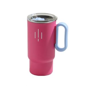 560Ml Office Worker 304 Stainless Steel Milk Tea Coffee <b>Cup</b> <b>Large</b> Capacity Student Home Use Tumbler Mug <b>Cup</b> With Handle Lid - Product Image 1