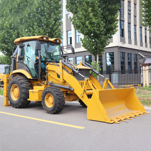 รถตักดิน4x4ใหม่ยูโร5รถตักดินไฮดรอลิกสำหรับฟาร์มรถแบ็คโฮดีเซล - Product Image 1