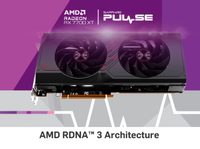 Nouvelle carte graphique Sapphire PULSE Radeon RX 7700 XT 12 Go OC Gaming avec refroidissement par ventilateur pour ordinateur de bureau (MXM) PCI Express 4.0 16X 5NS 2580 MHz Core