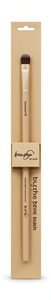 Pinceau à blush synthétique à manche plat en bois et virole en aluminium épaissie pour l'application du blush - Product Image 1