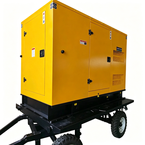 Groupe électrogène diesel Yuchai 160 kW 200 kVA sur remorque/silencieux, 100 % cuivre, sans balais, certifié CE ISO, triphasé, refroidi par eau, pour l'exploitation minière - Product Image 4