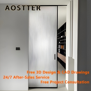 <span class=keywords><strong>Porte</strong></span> <span class=keywords><strong>coulissante</strong></span> invisible <span class=keywords><strong>en</strong></span> aluminium AOSTTER, <span class=keywords><strong>porte</strong></span> de poche intérieure, <span class=keywords><strong>verre</strong></span> dépoli <span class=keywords><strong>sur</strong></span> <span class=keywords><strong>mesure</strong></span>, dissimulée dans le mur, <span class=keywords><strong>porte</strong></span> de séparation pour la maison - Product Image 1