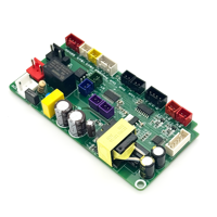 Carte de contrôle PCBA pour machine à glaçons, compatible AC90-260V (large plage de tension), compresseur, électrovanne, moteur d'inclinaison, pompe à eau, commande de ventilateur, USB CH343G, NTC