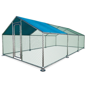 25mm Waterproof and UV Resistant Mesh Chicken Coop with <strong>Run</strong> - Product Image 1