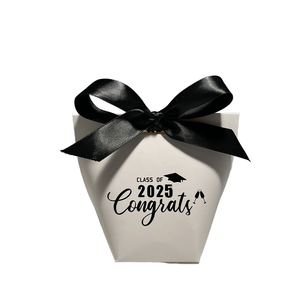 Boîte en papier rectangulaire réutilisable <span class=keywords><strong>Ming</strong></span> Fan, petite, très vendue, pour chapeau de doctorat et de licence, idéale pour les fêtes de remise des diplômes et les cadeaux. - Product Image 1