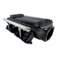 Service de fraisage CNC personnalisé pour pièces de performance LS1 en aluminium anodisé pour admission Chevrolet GM