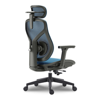 Silla de Oficina Ergonómica Ajustable Moderna con Ruedas y Función de Inclinación para Oficina en Casa y Edificios Administrativos