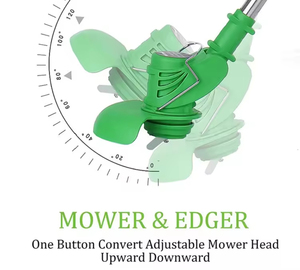 Tuyệt vời DIY công cụ làm vườn có thể sạc lại lithium pin điện cỏ dao công suất cao Hướng dẫn sử dụng tông đơ điện chuỗi tông đơ - Product Image 5