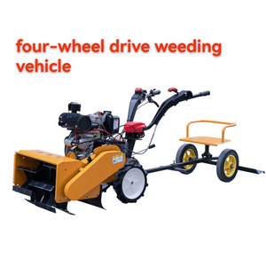 Mini Hand Push <b>Gasoline</b> Lawn Mower Rotary Power Tiller Grass Shredder Trimmer <b>Gasoline</b>/diesel Agricultural Mini Tiller Economica - Product Image 2