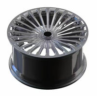 Rines de Aleación Forjada Monobloque de 23 Pulgadas con Múltiples Radios para Mercedes GLS X166 X167, Rines Ligeros de Aluminio Forjado 6061-T6