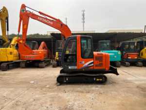 Mini-excavatrice Hitachi Zx60 d'occasion, 6 tonnes, petite pelle Hitachi zax60 zax70 - Product Image 6