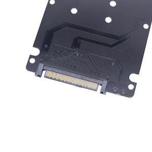 高质量NGFF <span class=keywords><strong>M</strong></span>.2 NVME至U.2适配卡双固态硬盘至U.2 SFF-8639适配卡 - Product Image 4