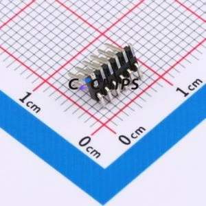 ZX-PZ1.27-2-6PWZ Pin Header SMD,P=1.27mm Connector ( Pin Structure: 2x6P )( Pitch: 1.27mm )( Row Spacing: 1.27mm ) - Product Image 2