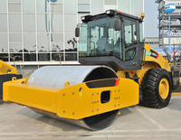 Compacteur de sol neuf de 18 tonnes et 118 kW, rouleau vibratoire à tambour unique XS183J pour les chantiers de construction industriels