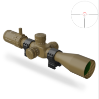 Portée tactique TYPHON 4-16x50 SFIR FFP premier plan focal 30mm Tube revêtement multicouche lunette de visée éclairée avec anneau de portée