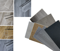 Planches de sol en vinyle SPC de luxe, 100% imperméables et ignifuges