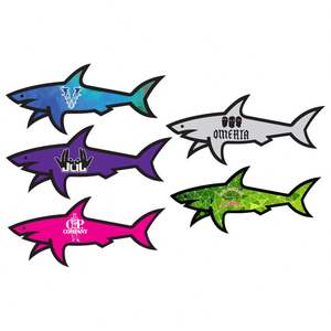 Autocollant 3D Étanche DIY Stylé Motif Dessin Animé Paul Et Shark Vrunk Cp Jul Gertrude Country pour Décorations - Product Image 1