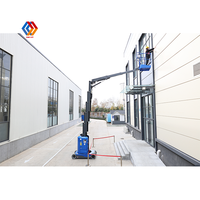 Plateforme élévatrice électrique automotrice à flèche télescopique CE 10m 12m avec bras articulé pour chariot élévateur à mât vertical