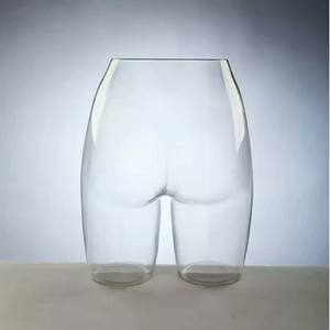 PC plastik şeffaf manken alt linger manken kalça kadın gövde - Product Image 3