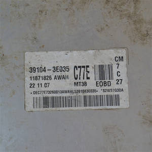 ECU ECM Unit modul kontrol elektronik pembongkaran mobil tangan kedua untuk papan komputer mesin SPORTAGE KIA Santafe - Product Image 3