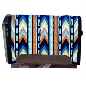 Qualité Extrême ASHMIRA EQUESTRIAN Tapis de Selle Western Multicolore 100% Laine de Nouvelle-Zélande Tailles Personnalisées Prix de Gros Offre Spéciale - Product Image 1
