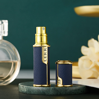 Flacon de parfum de voyage rechargeable personnalisé de 10 ml et 5 ml, vaporisateur de parfum de luxe de poche, distributeur de parfum portable, vaporisateur de parfum vide à pompe