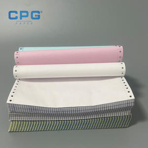 Rollo de Papel Autocopiativo Ecológico Personalizado por el Fabricante, 50gsm 55gsm, Papel NCR, Formulario de Recibo de Entrega para Oficina - Product Image 1