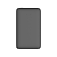 Mini Banco de Energía Personalizado de 5000 mAh, Batería Ultrafina con Cables Integrados