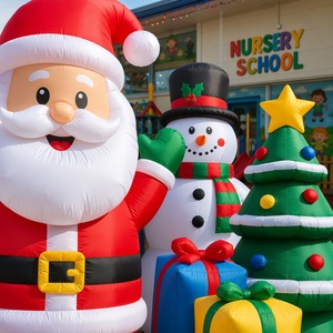 Giant <b>Inflatable</b> Christmas Decoration Model Durable PVC and Oxford Cloth for Holiday Party Mall Garden Outdoor Display - Product Image 3