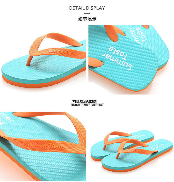 Wholesale High Quality Printing Beach Sandals Flip-flops Non Slip PVC Sole Men Slippers Sandals China Flip Flops