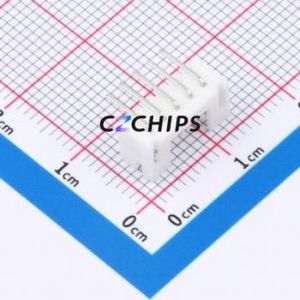 ZX-PH2.0-5PWZ Wire-to-Board Pin Header Bent Lead Through Hole,P=2mm Connector 1x5P 2mm Right Angle Insert PH - Product Image 2